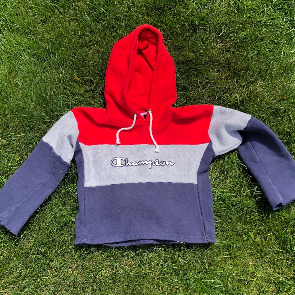 Champion Reverse Weave Vintage Crop Hoodie